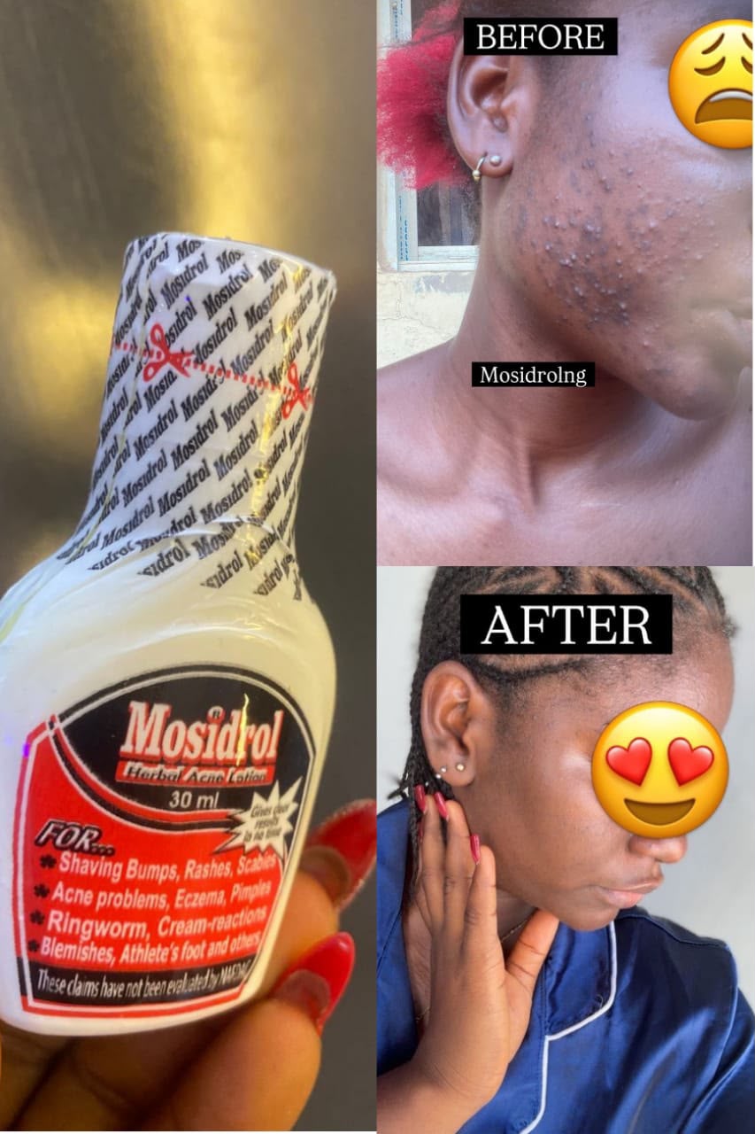 Customer WhatsApp testimonial and before/after