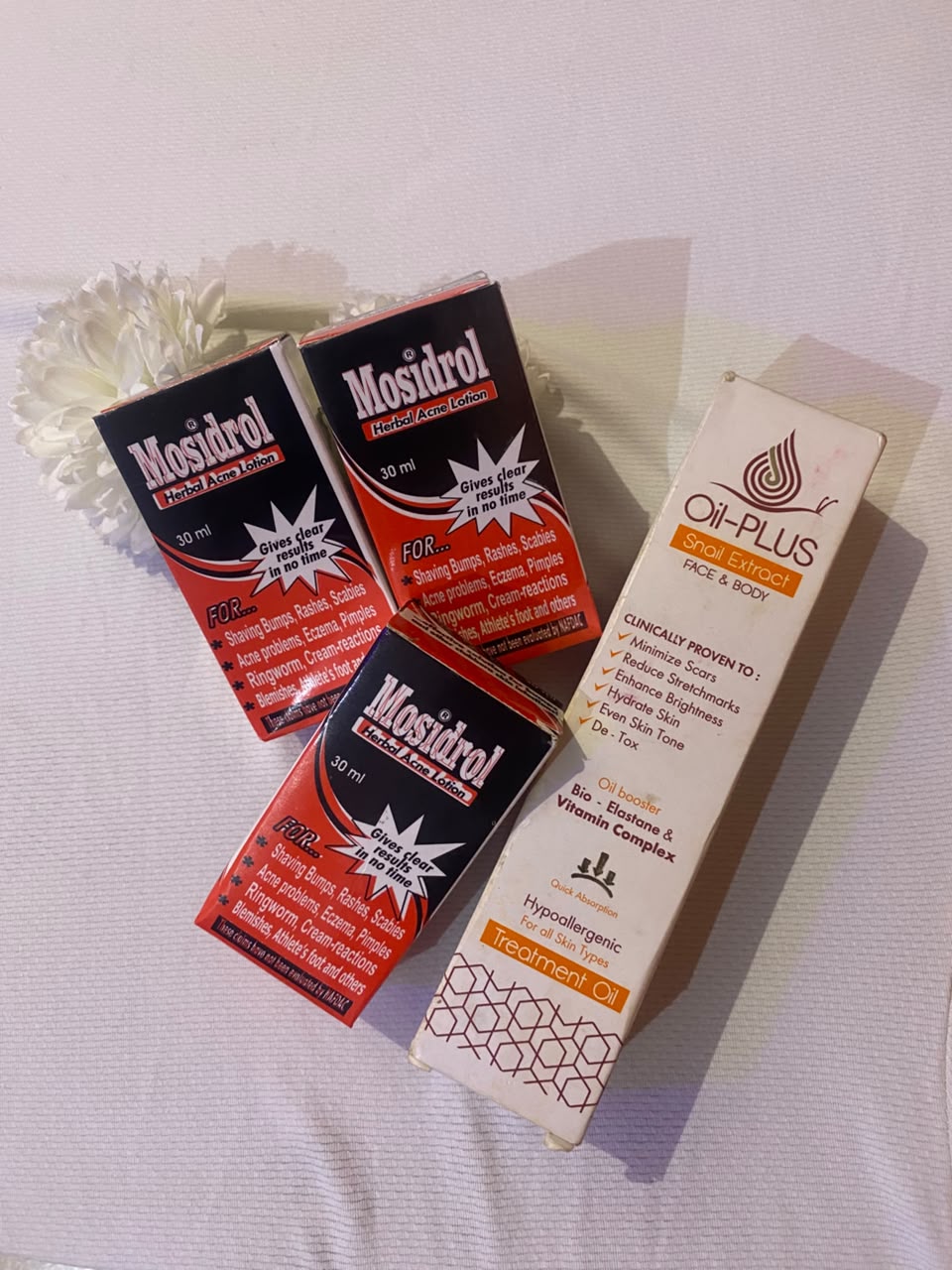 Skin Treatment, Scars Removal & Hydration Set